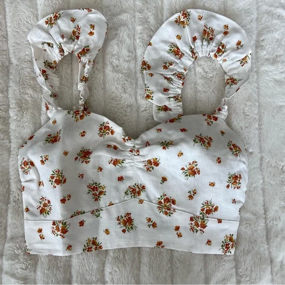 🌿|NWT| Reformation Pam Linen Two Piece Set - Picture 6 of 16